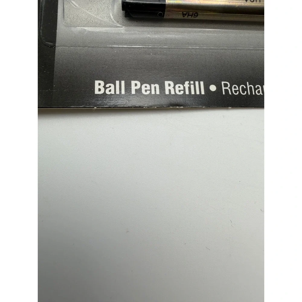 PARKER Ball Pen Refill‎ Black Ink Fine Point Genuine Long Lasting USA NOS 1996